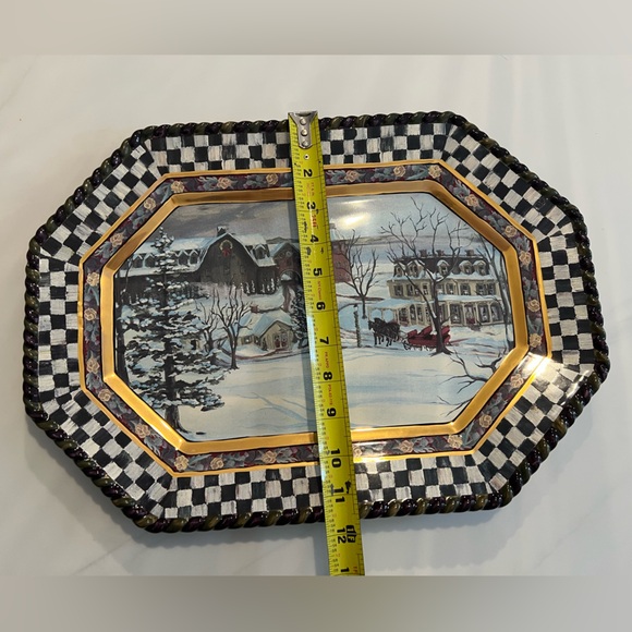 MacKenzie-Childs MacLachlan Serving Platter - Picture 9 of 9